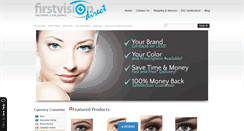 Desktop Screenshot of firstvisiondirect.com