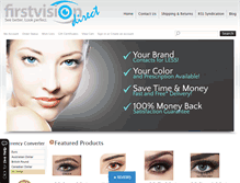 Tablet Screenshot of firstvisiondirect.com